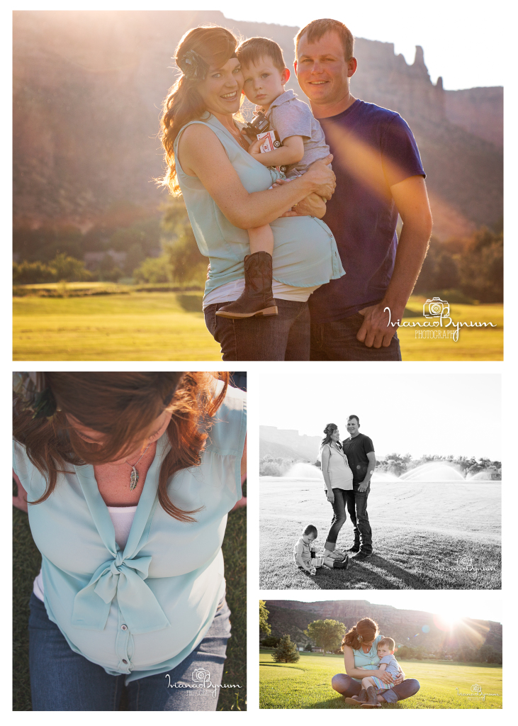 hill family grand junction maternity photos 